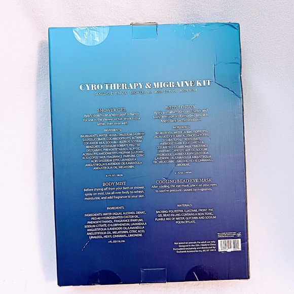 Men Bath 4 Products COOLING FORMULA Shower GEL, MIST, LOTION, MASK Spa Treatment - Picture 9 of 16